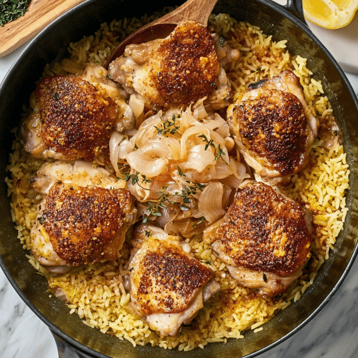Easy One Pot Chicken and Rice Recipe