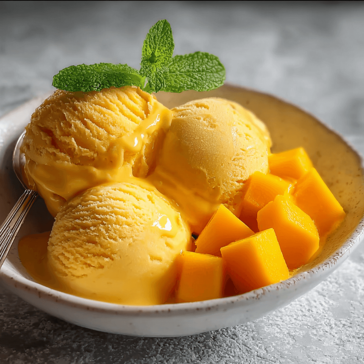 Mango Ice Cream